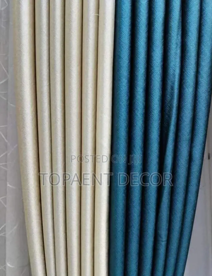 Cream Blue Blackout Curtains Cream Blue Blackout Curtain