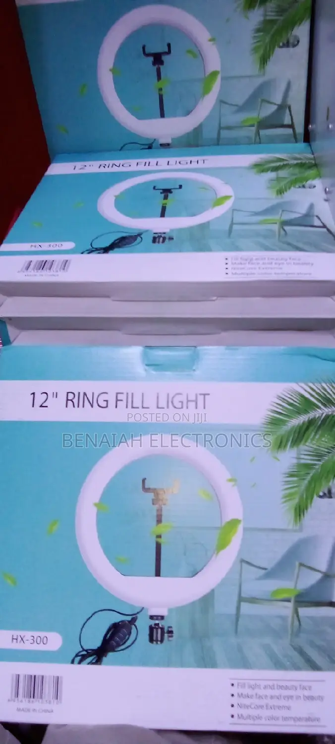12 Inches Fill Light Blacket.Three Led Right Mode