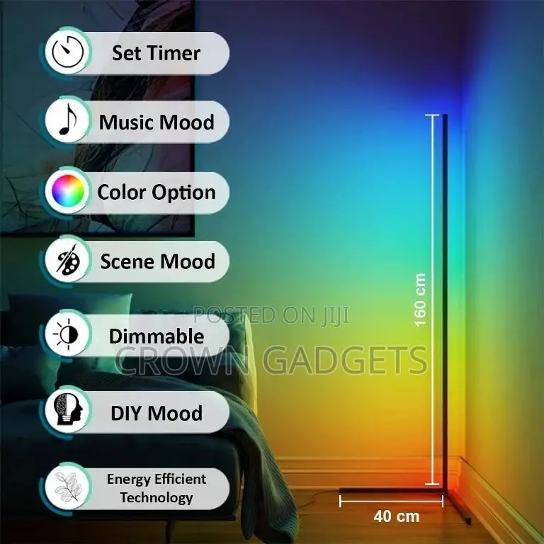 Corner Floor Lamp Simple Design