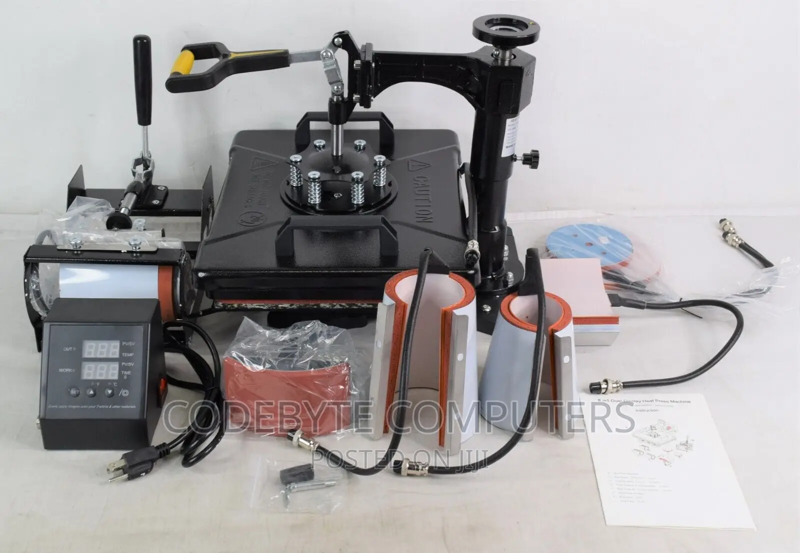 Combo Heat Press Machine 8 In 1