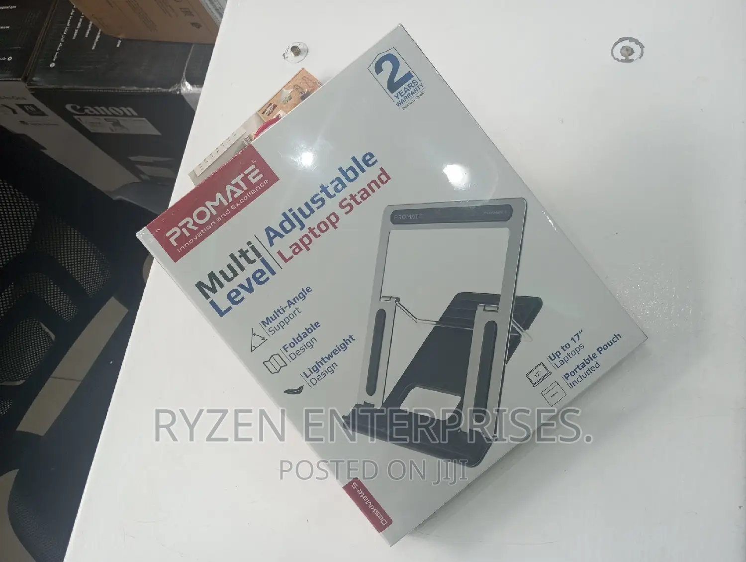 Promate Multi Adjustable Laptop Stand/ Deskmate 5