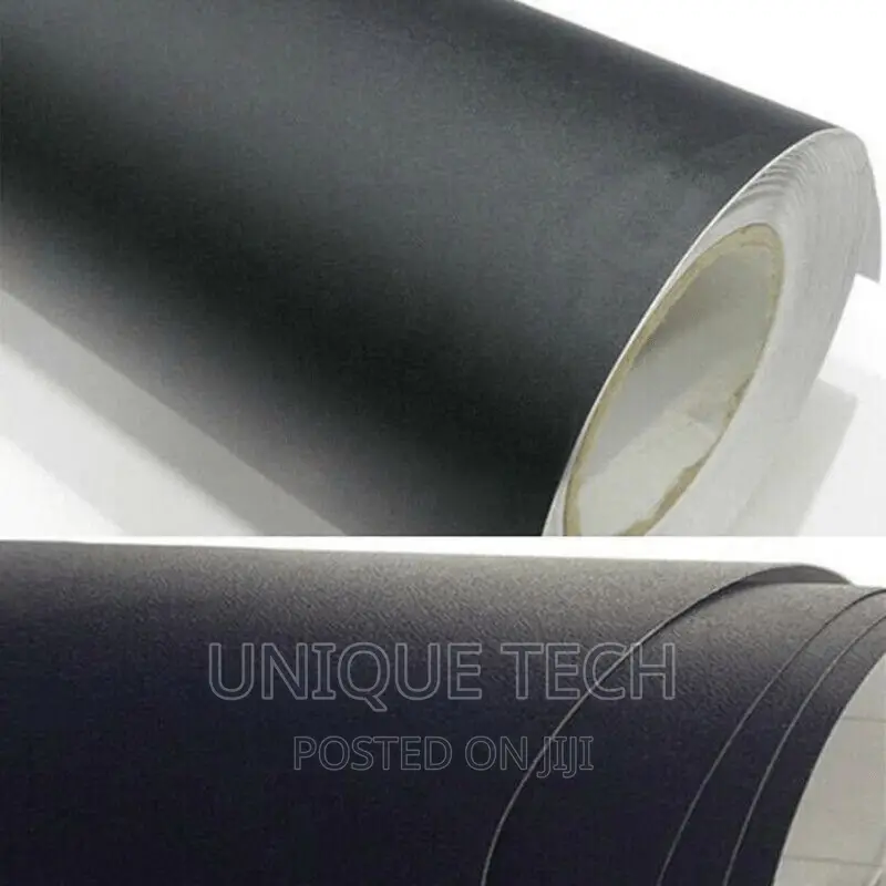 1m × 1.5m Car Vinyl Film Wrap Sticker Matte Black
