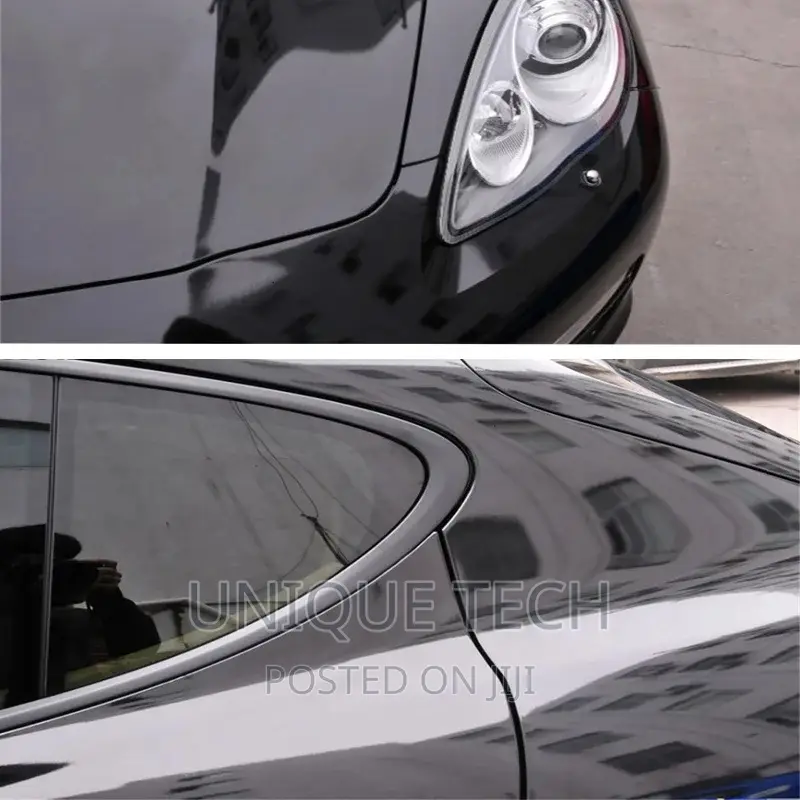 Gloss Black Car Wrapping Vinyl Sticker 1m X 1.5m