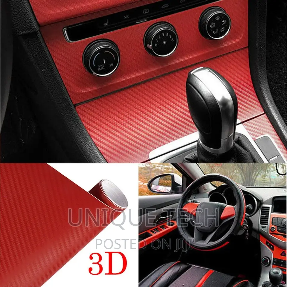 Carbon Exterior Interior Wrapping Vinyl Sticker 1m X 1.5m