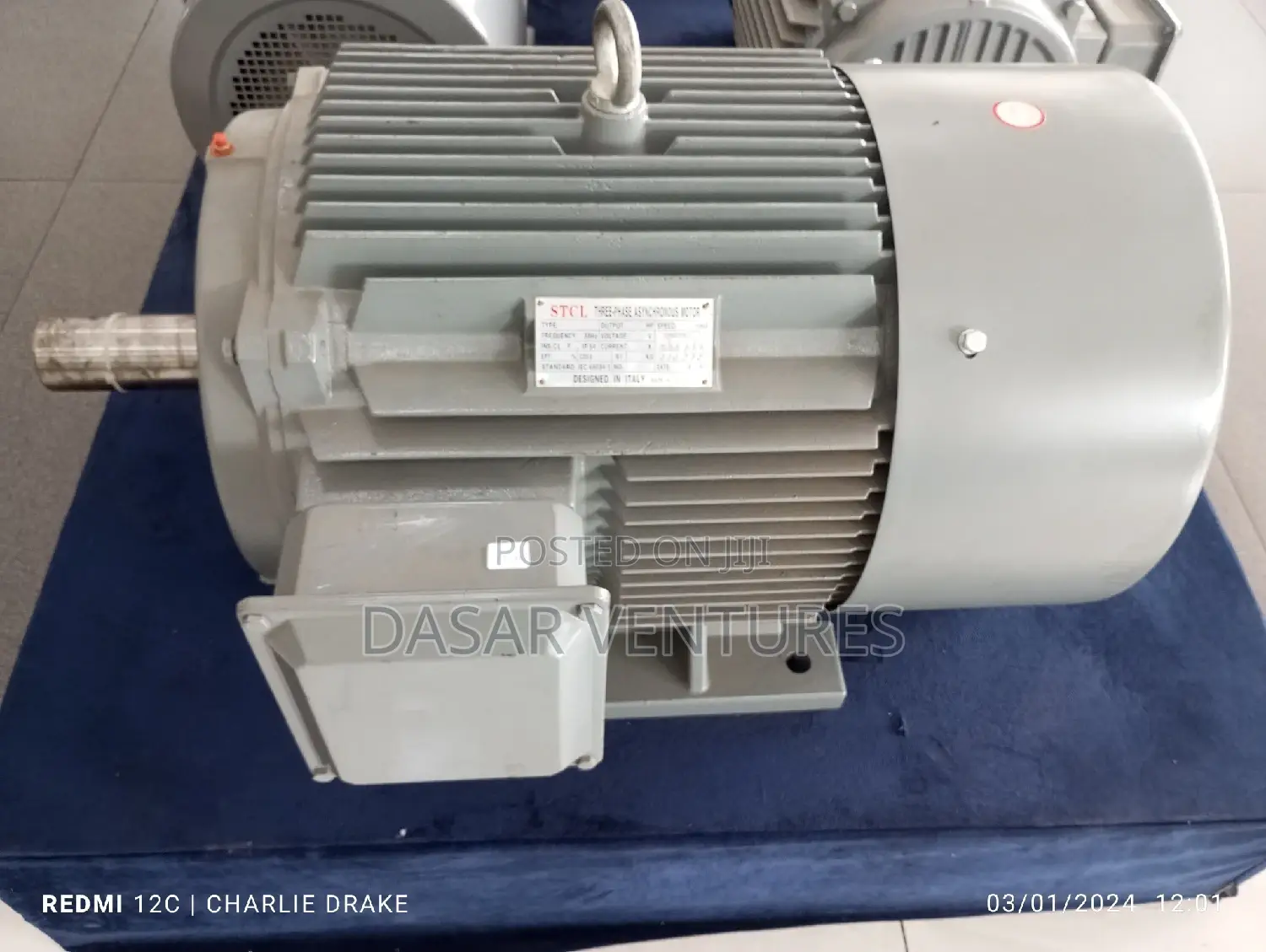 Electric Motor 100hp Copper Windings