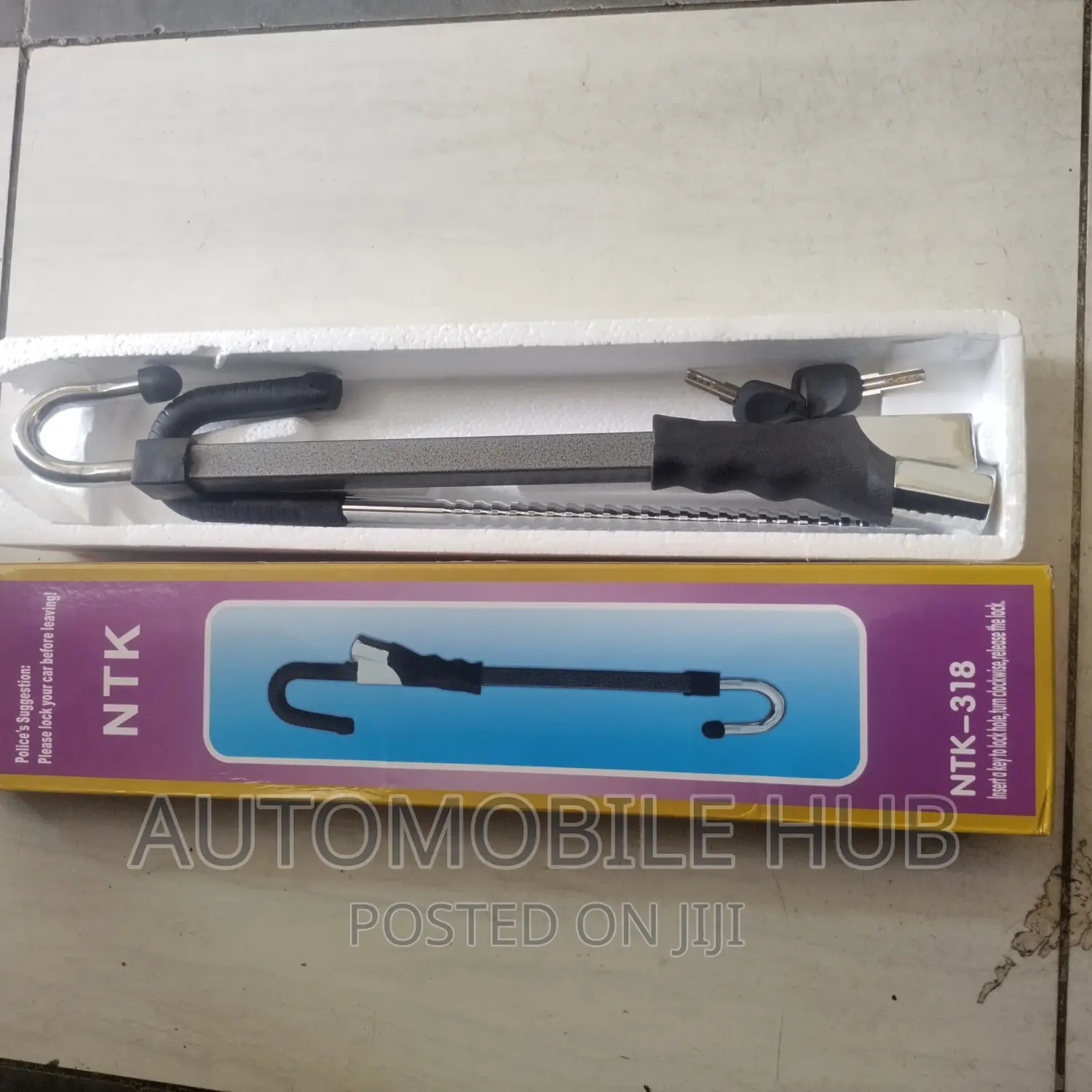 Antitheft Security Car Steering Wheel Lock