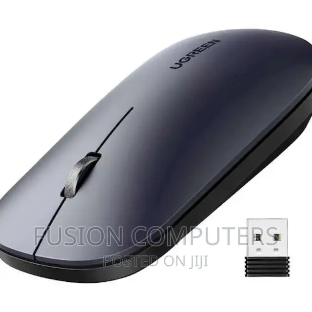 UGREEN Portable Wireless Mouse – Black – MU001