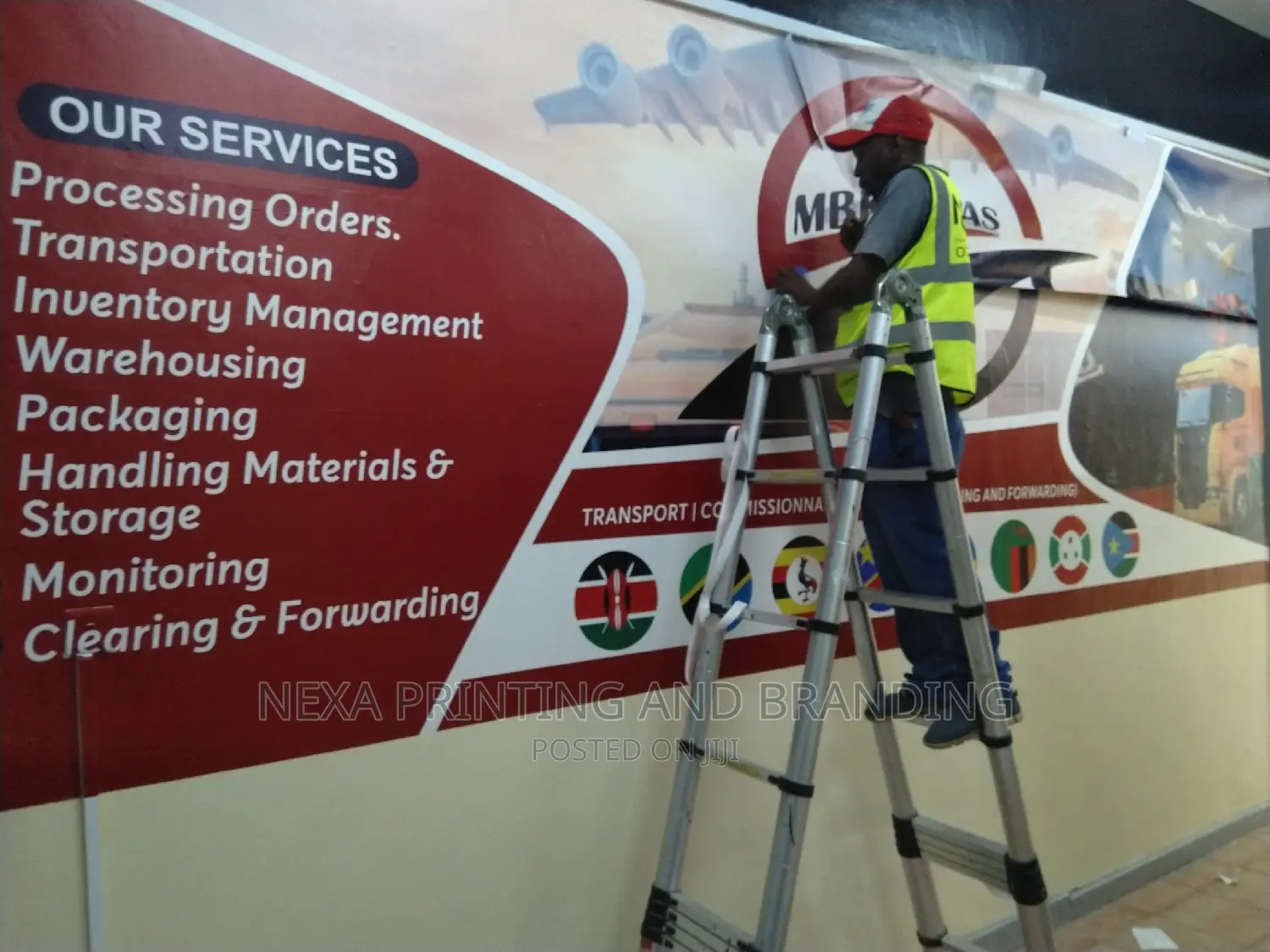 Complete Office Wall Branding