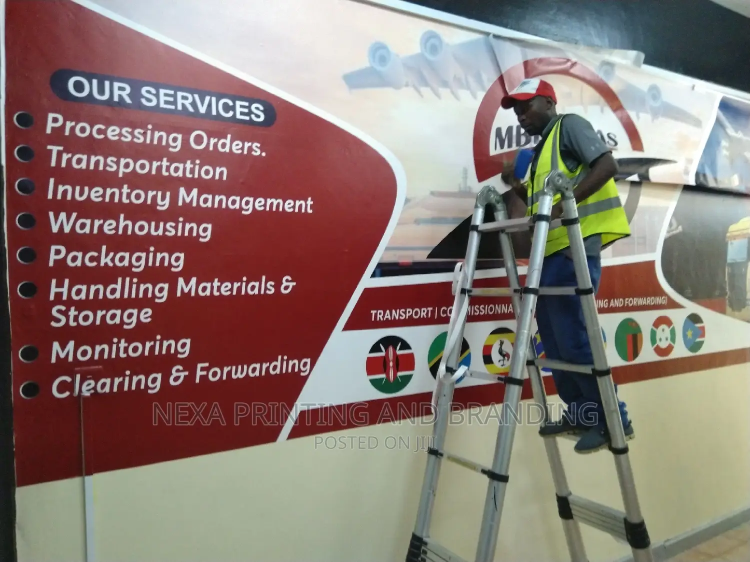 Complete Office Wall Branding