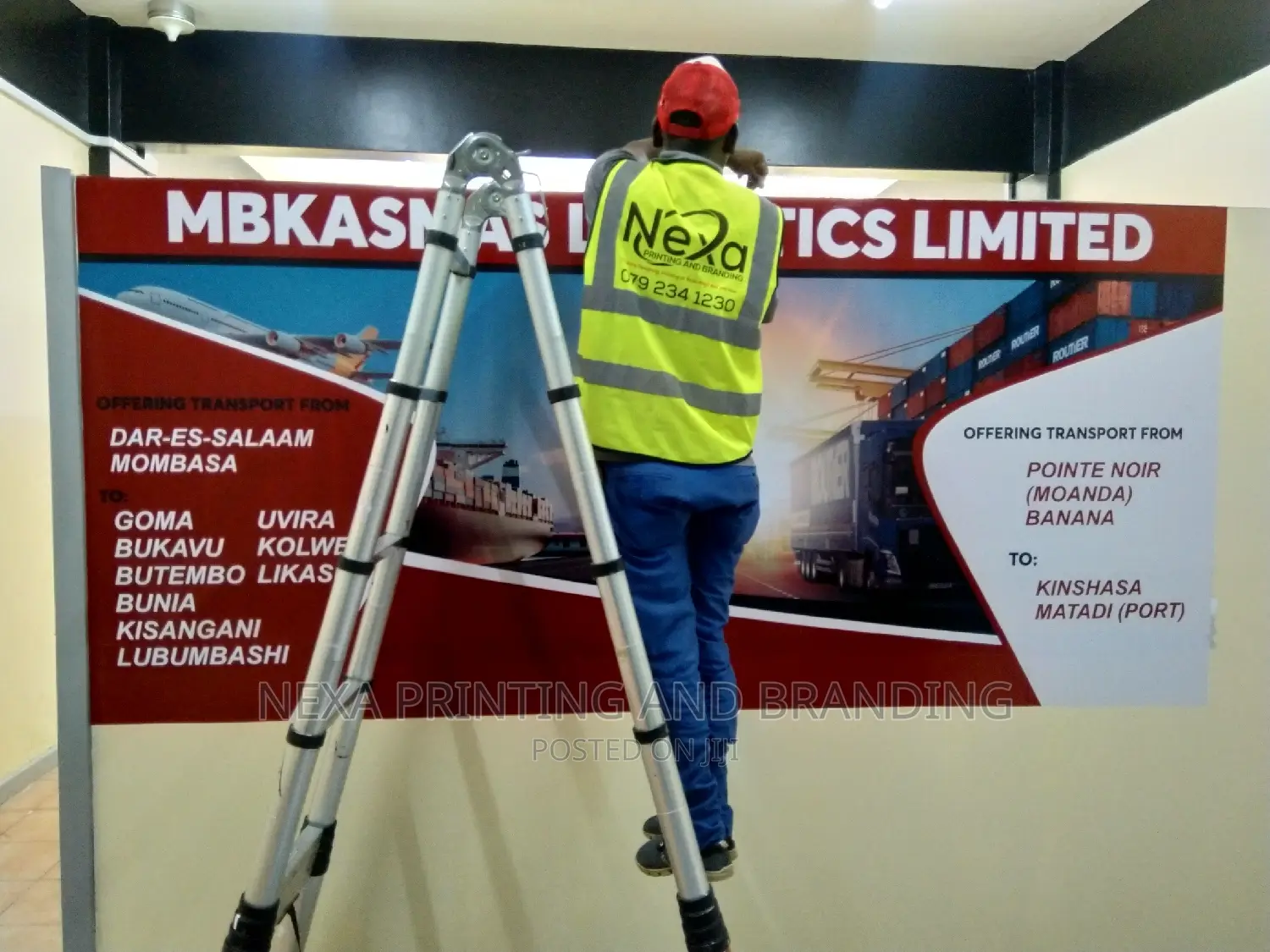 Complete Office Wall Branding