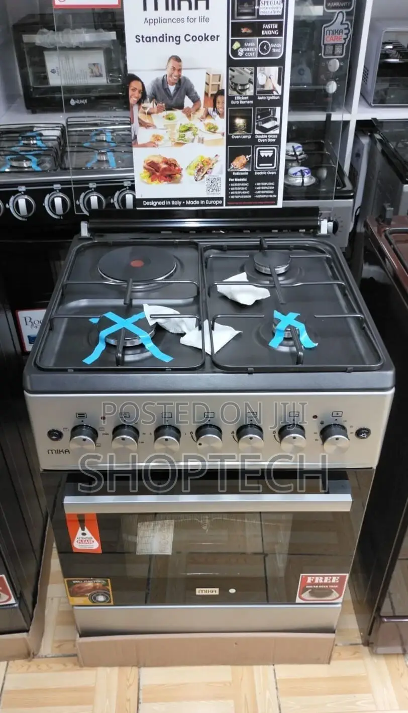 Mika 3+1 60*60 Standing Cooker With Electric Oven