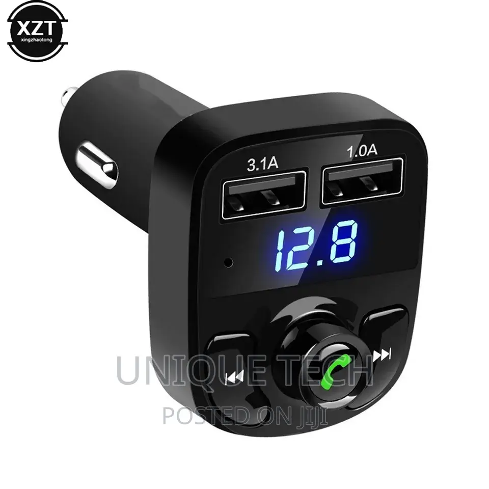 Car Dual USB Fast Charging Car Bluetooth Modulator
