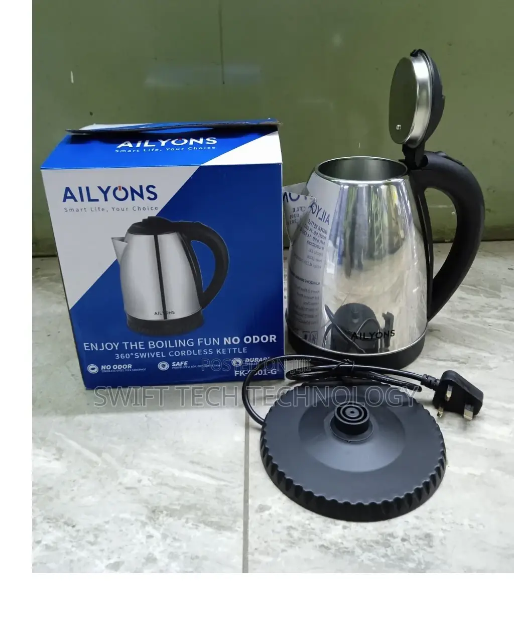 Water Kettle / Electric Water Kettle. Stainless Steel
