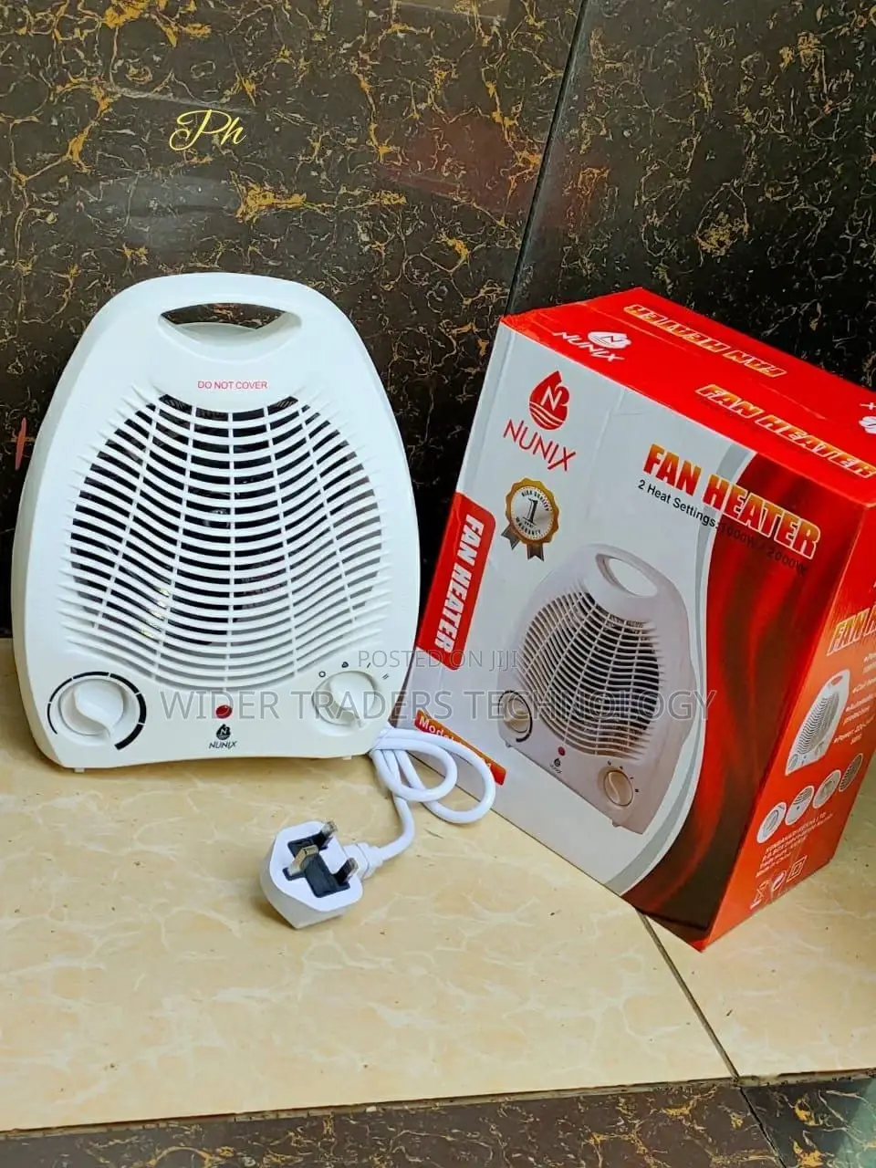 *Fan Nunix Room Heater Nunix