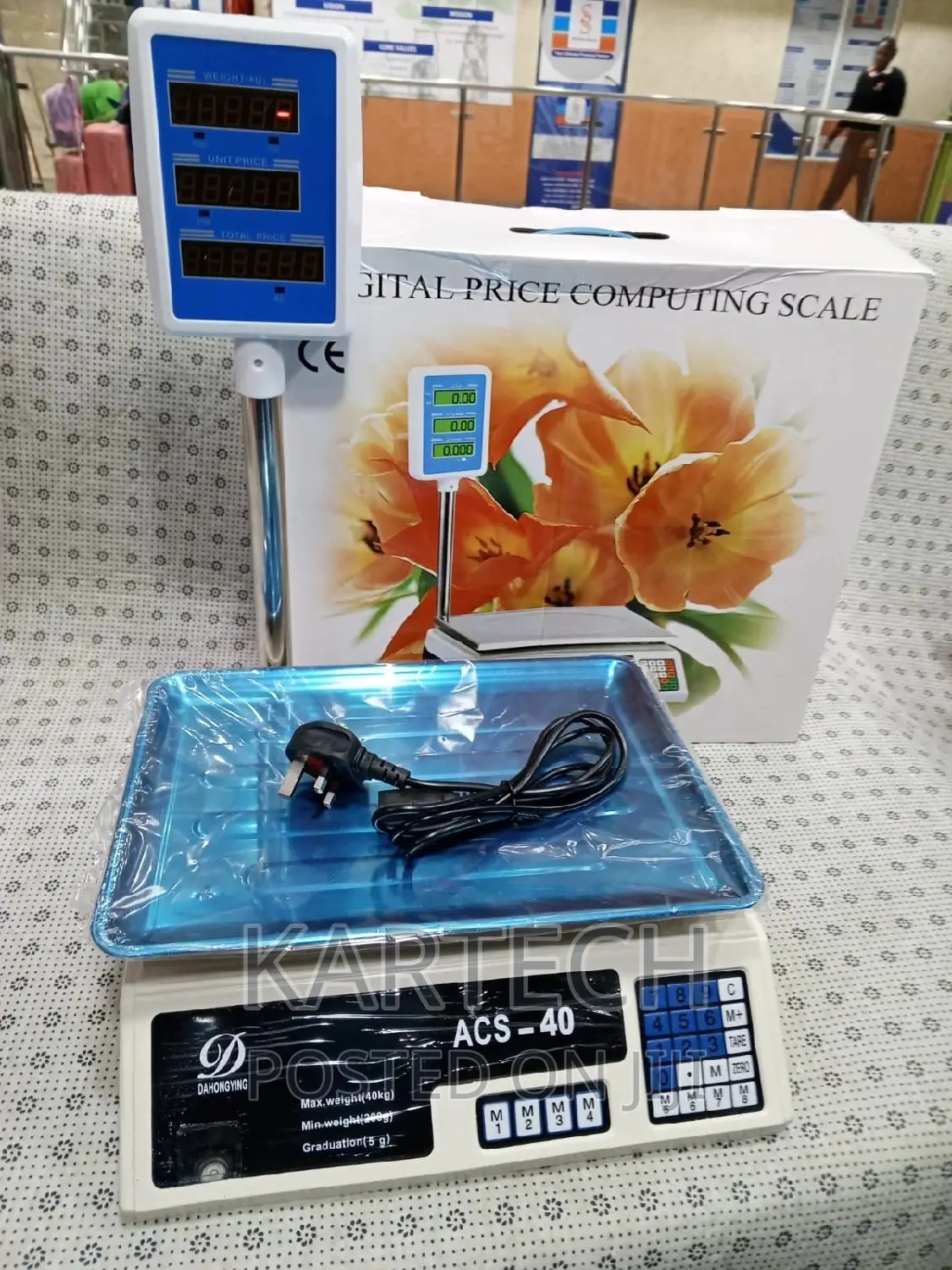 40 Kg Digital Weighing Scale With Arm