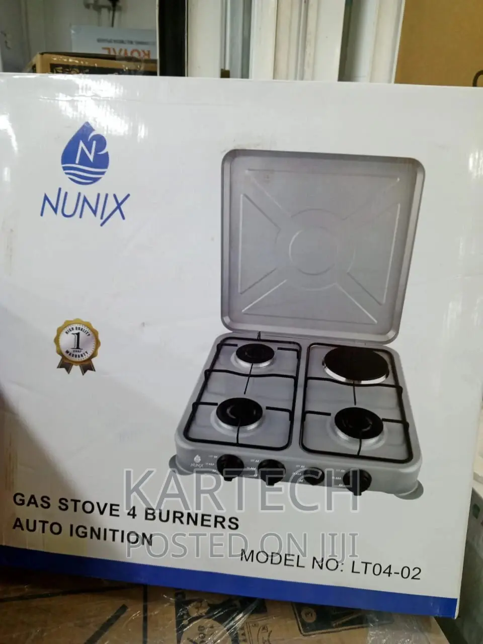 Nunix Table Top Cooker 3+1