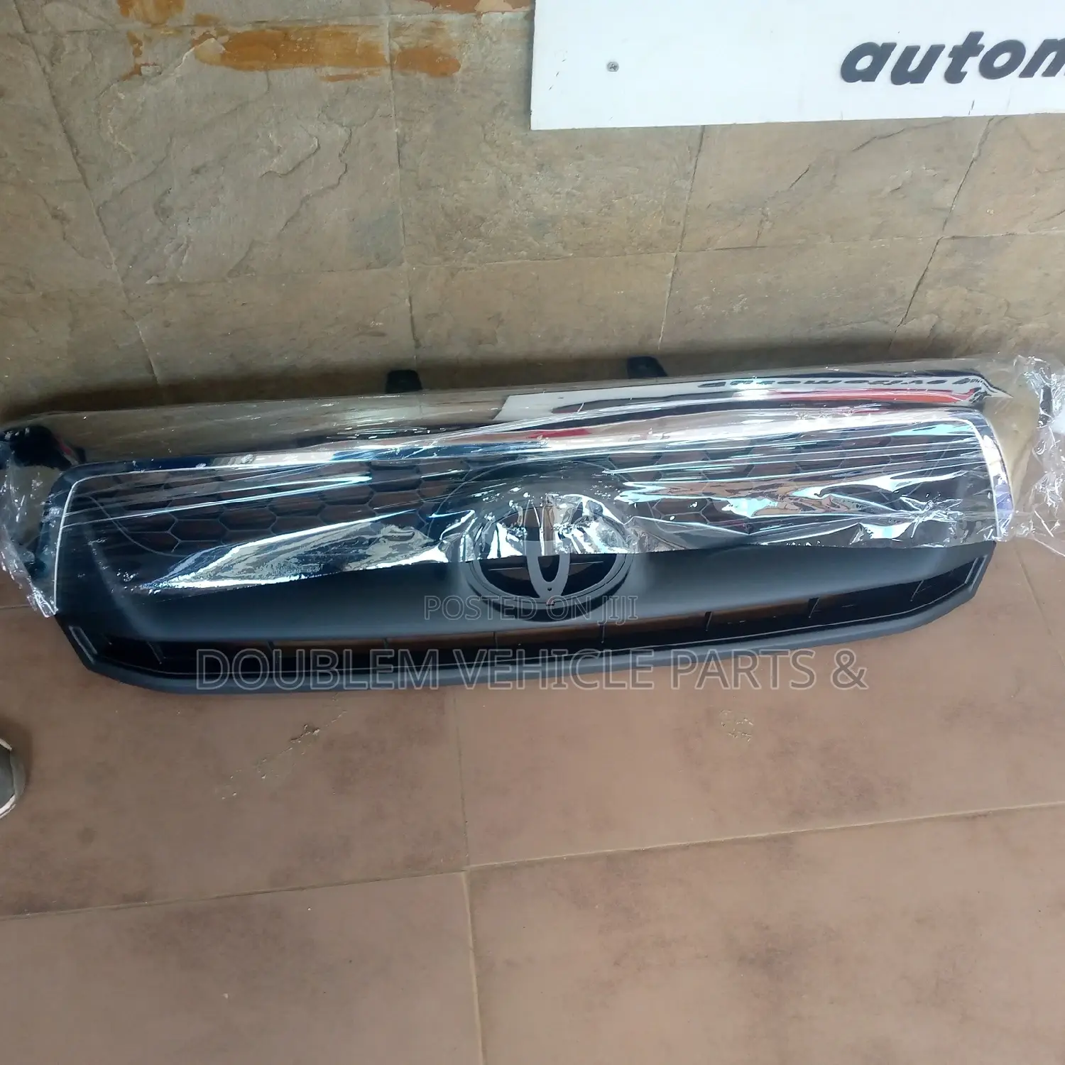 Silver Shiny Front Grill Toyota Hilux Vigo 2005,2007,2008