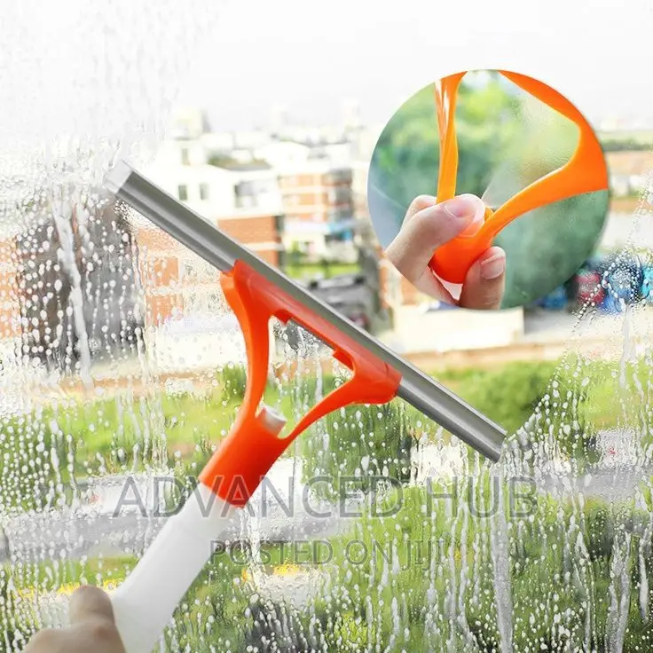 Multifunctional Glass Squeegee,2in1 Glass Cleaner.