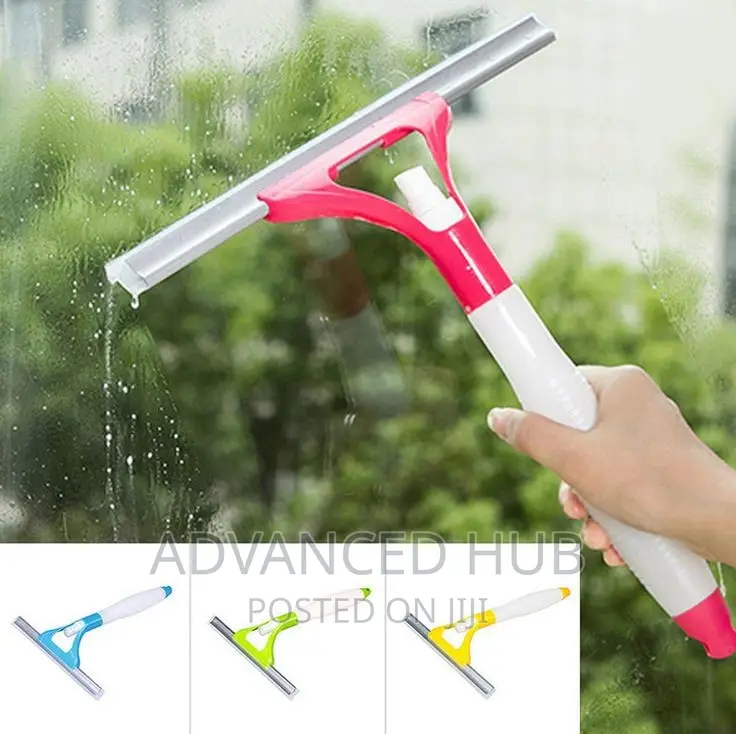 Multifunctional Glass Squeegee,2in1 Glass Cleaner.