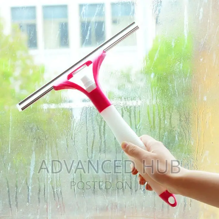 Multifunctional Glass Squeegee,2in1 Glass Cleaner.