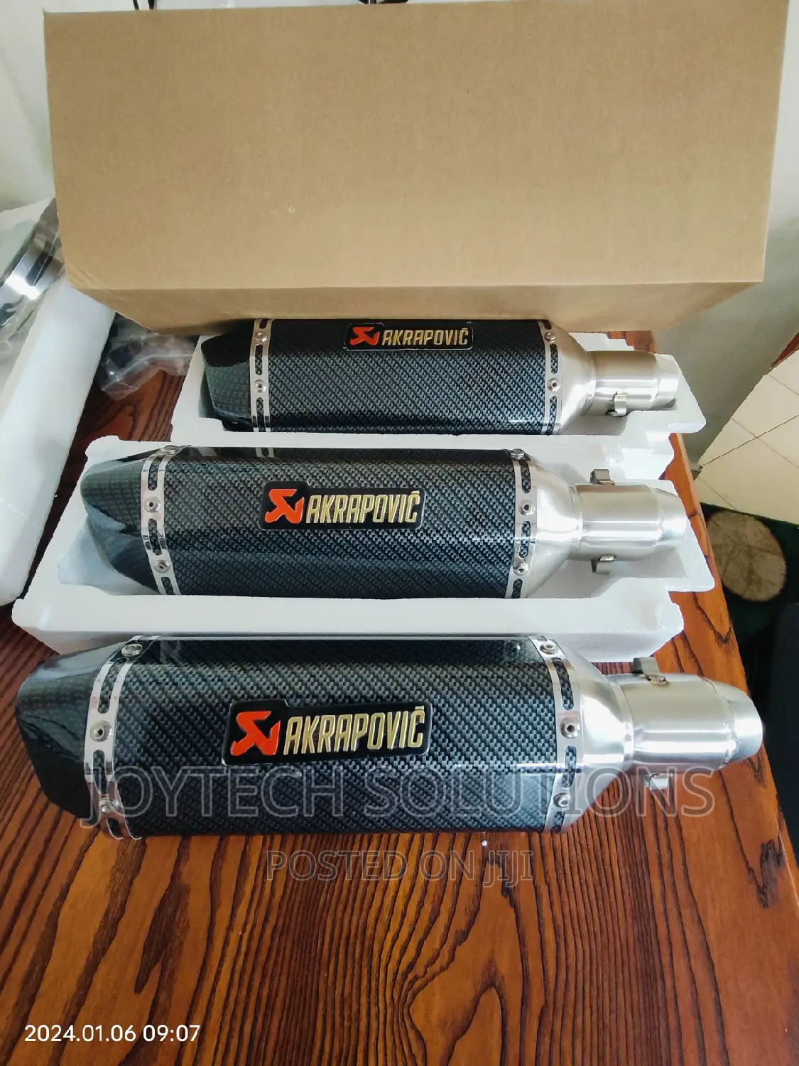 Motorcycle Exhaust Pipe. From 150 Cc to 1000 Cc