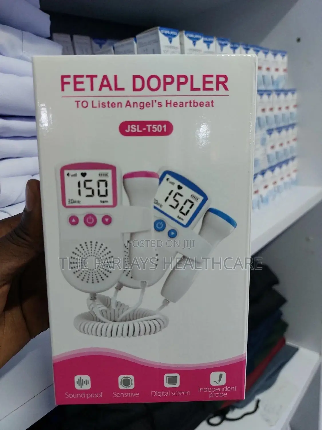 Fetal Doppler . Pocket Size