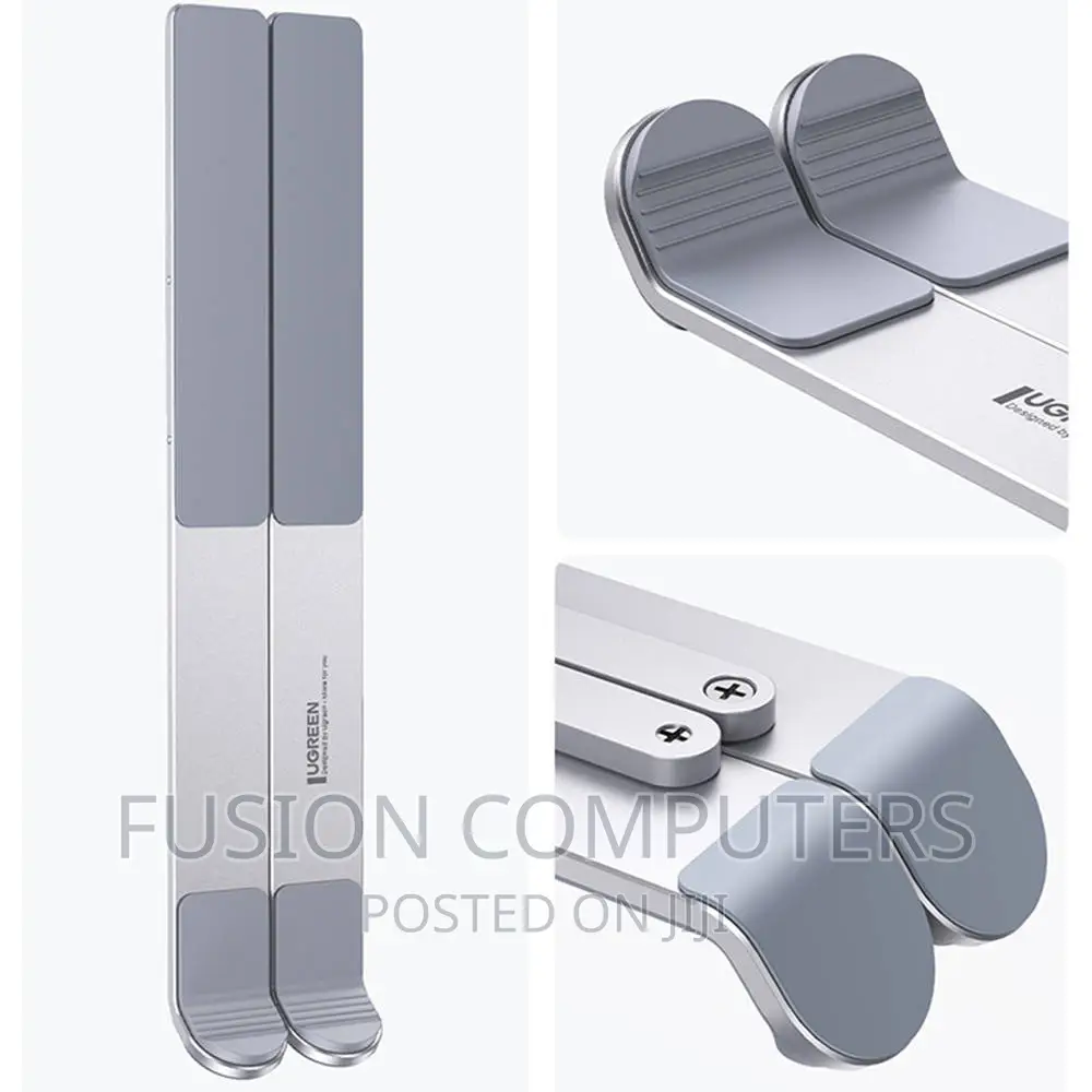 UGREEN Foldable Adjustable Laptop Stand, Silver – LP451