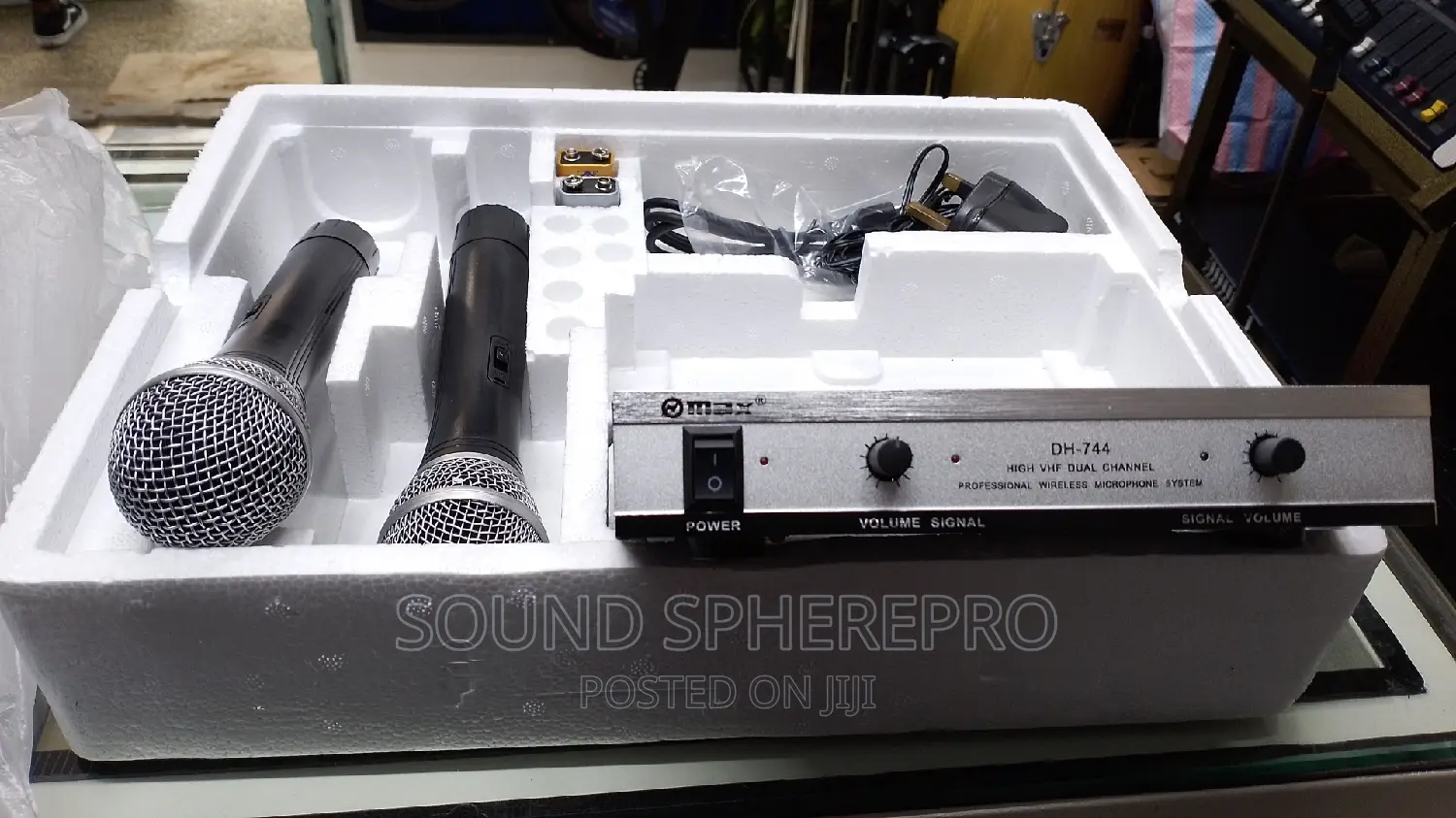 Max DH-744 2in1 Wireless Microphone