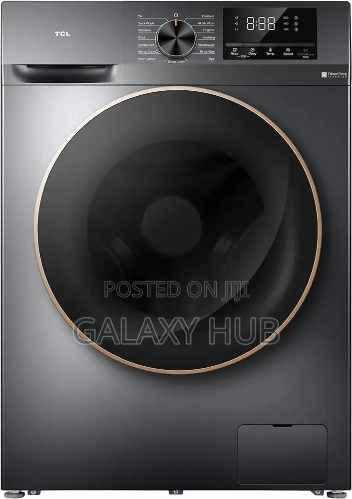 Washing Machine, Tcl 10kg Wash And Dry