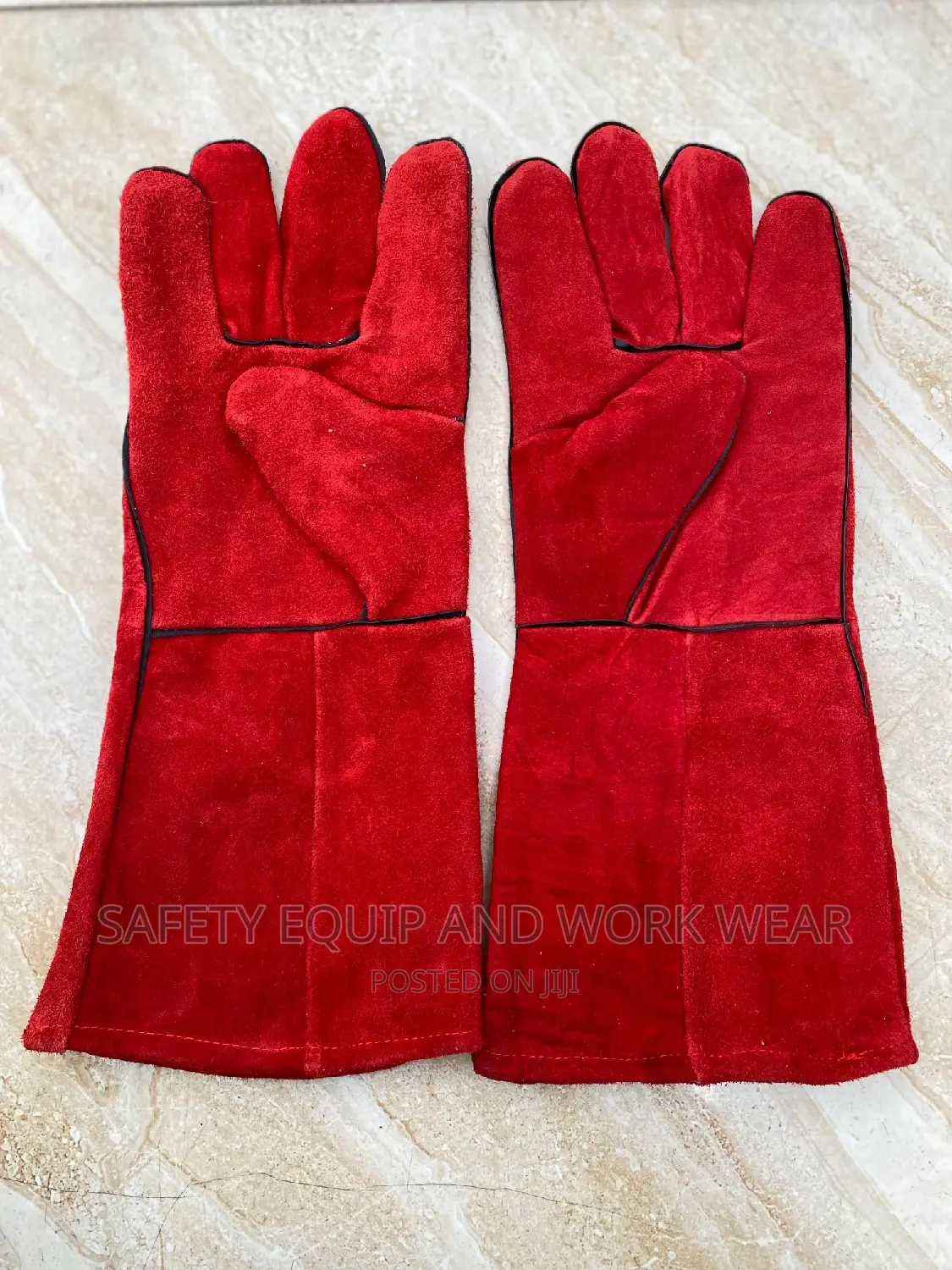 Quality Leather Welding Protective Gloves 16inches