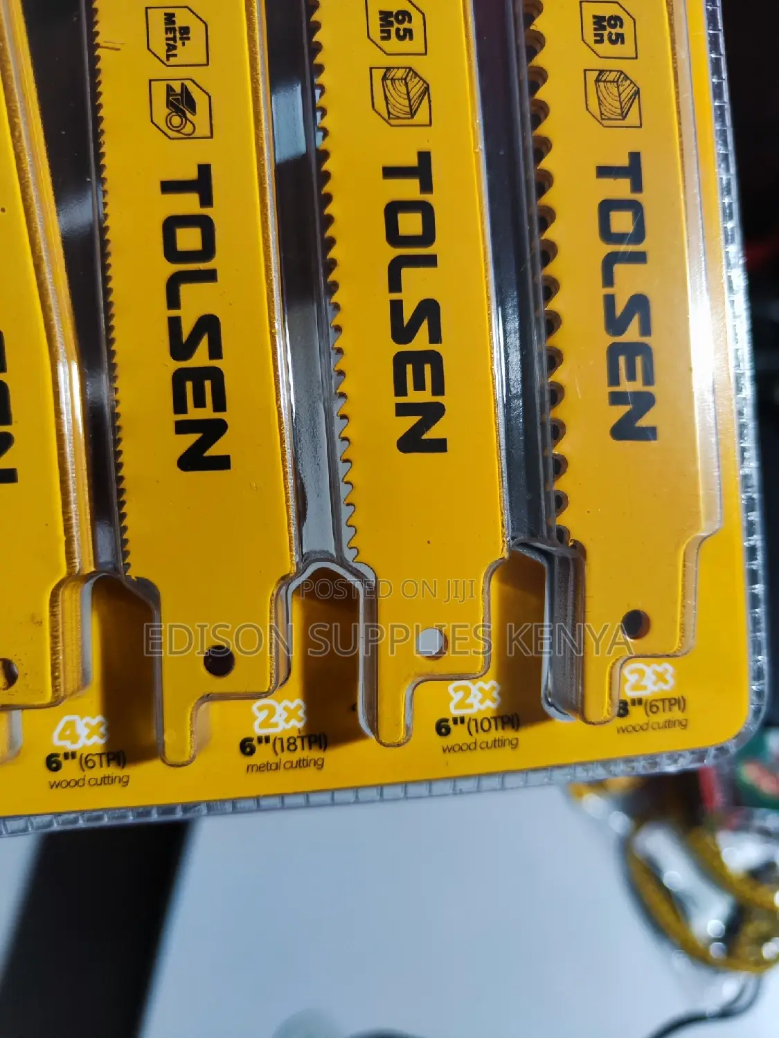 Tolsen Reciprocating Saw Blades Set 10pcs 76830
