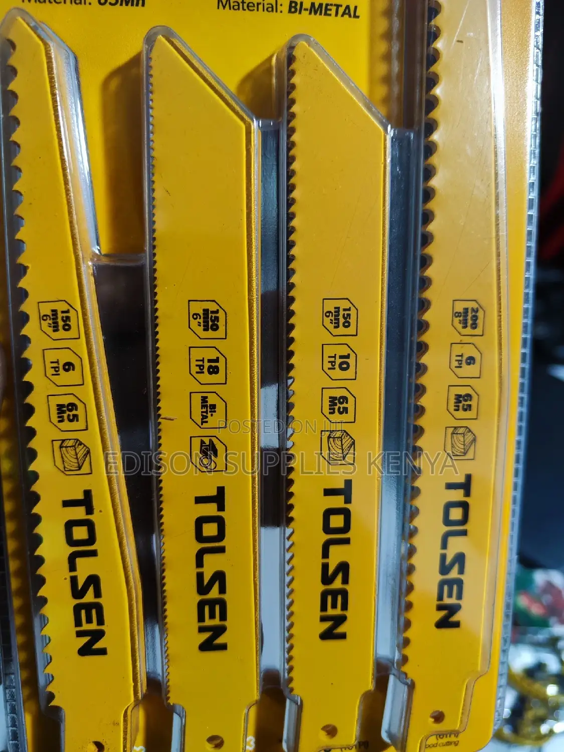 Tolsen Reciprocating Saw Blades Set 10pcs 76830