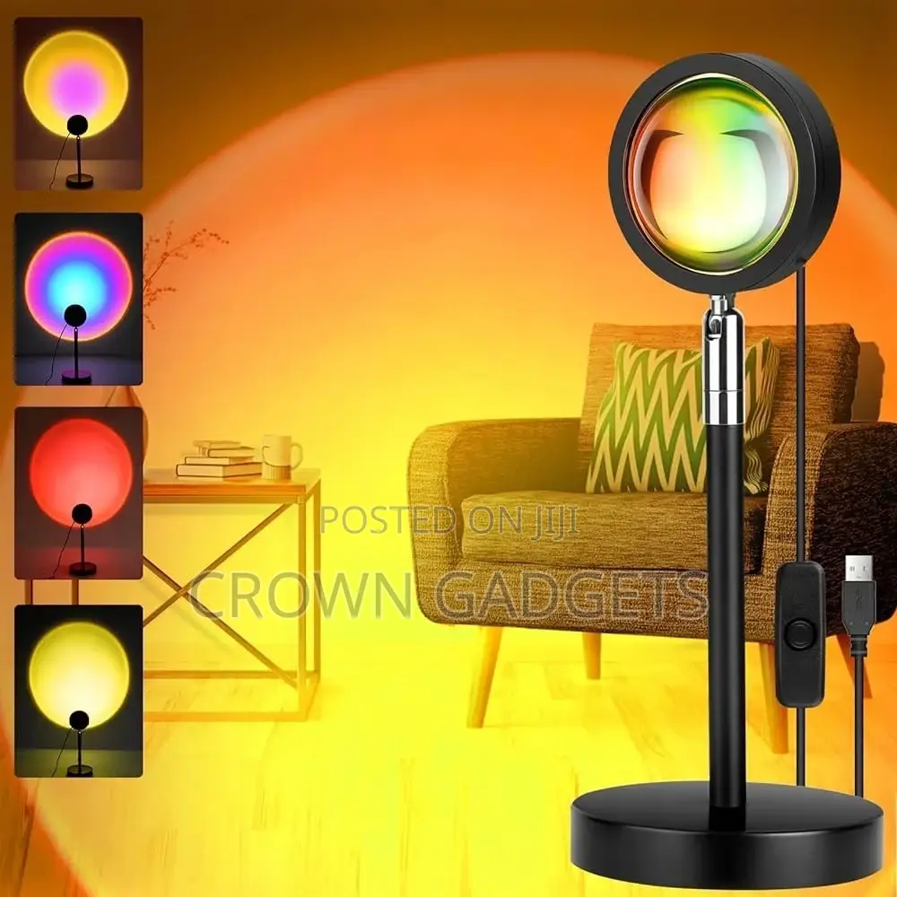 16 Colors Sunset Projection Lamp With Remote