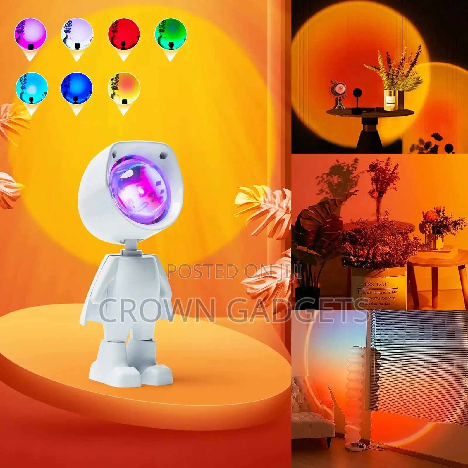 Changing Rainbow Sunlight Lamp
