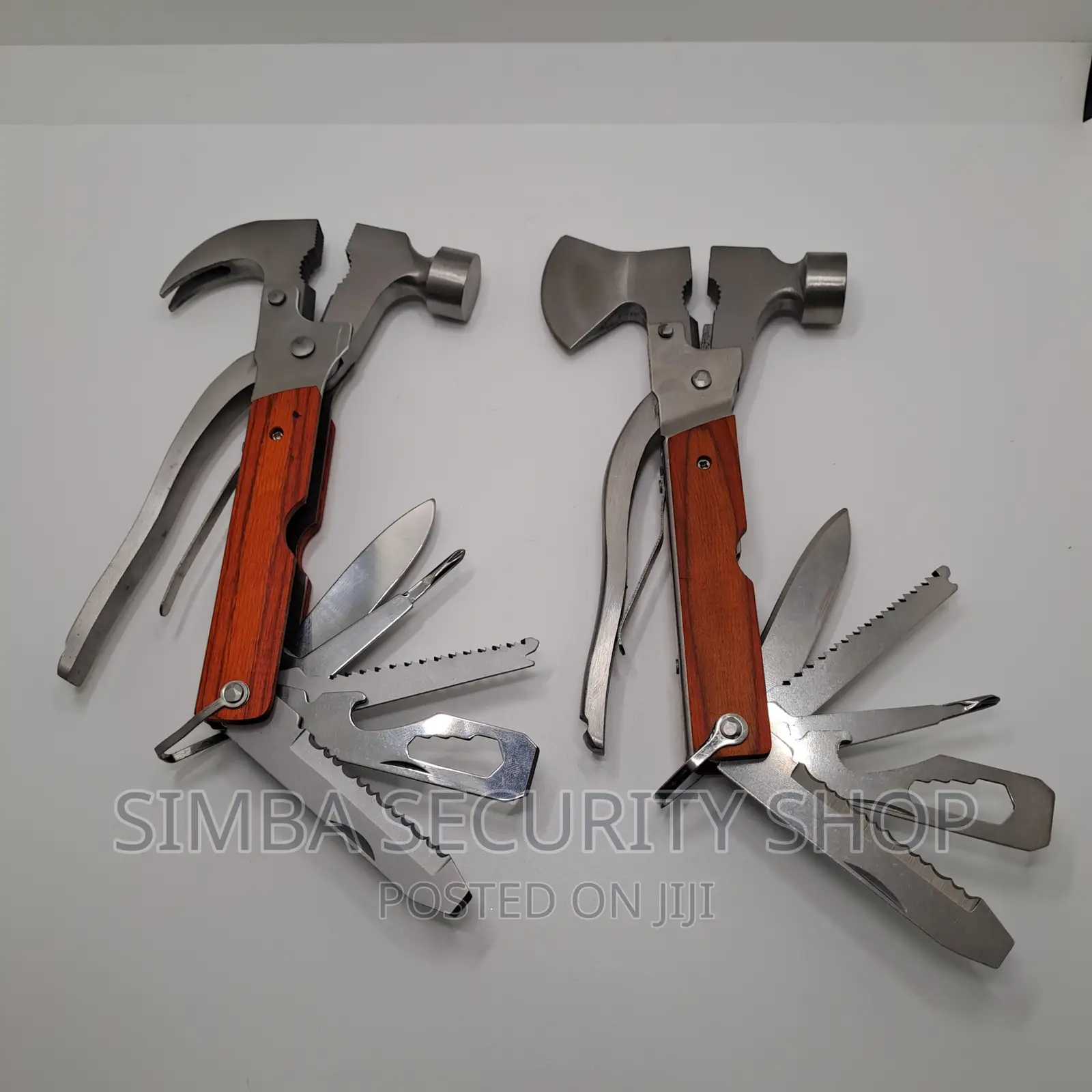 Multifunctional Tool Hummer 15 in 1 Camping Hiking Axe Knife