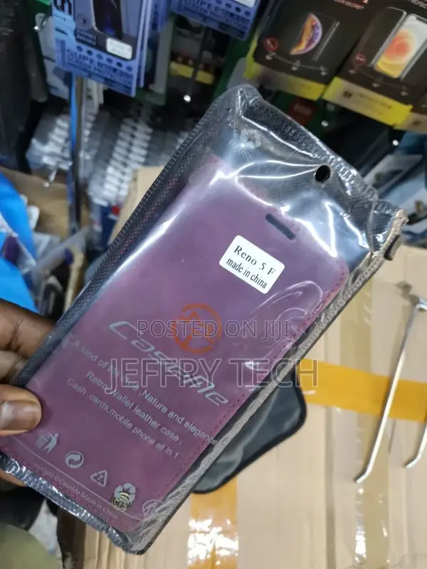 Flip Case Oppo Reno 5F Original CASEME Leather Wallet Casing