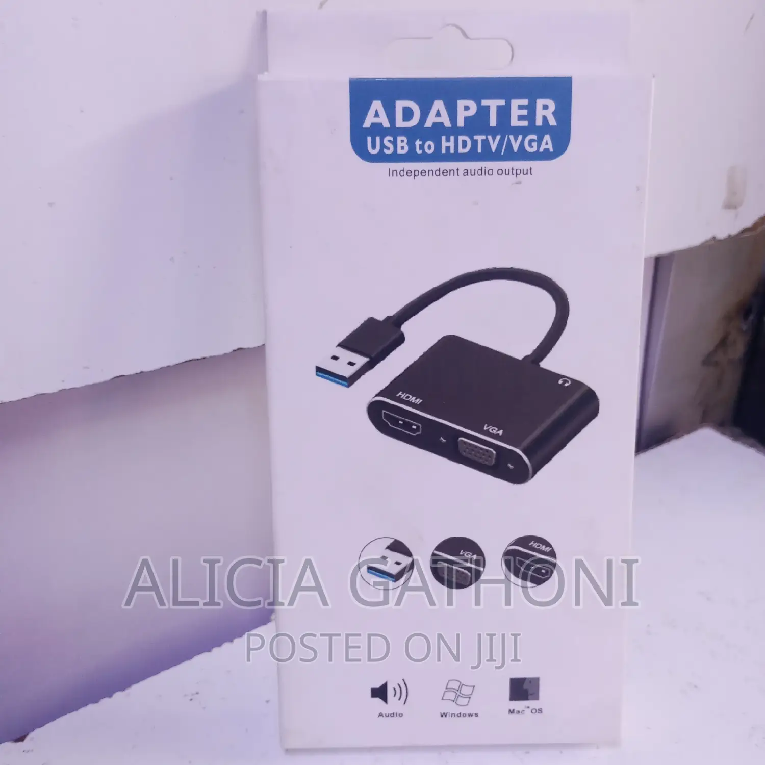 Adapter USB to HDMI/VGA