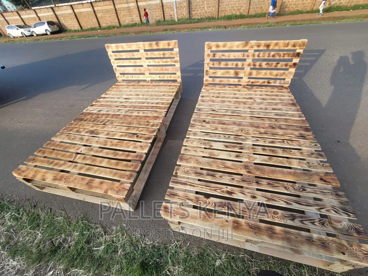 Pallet Bed- 4*6 Pallet Bed. (#JK01)