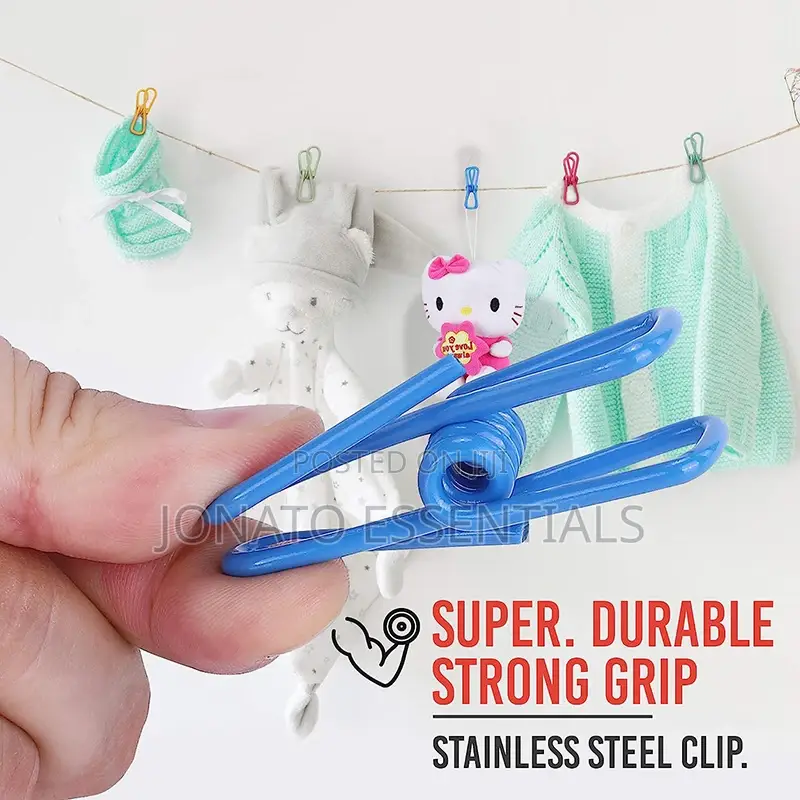 10pc Multipurpose Clips, Pegs or Clamps