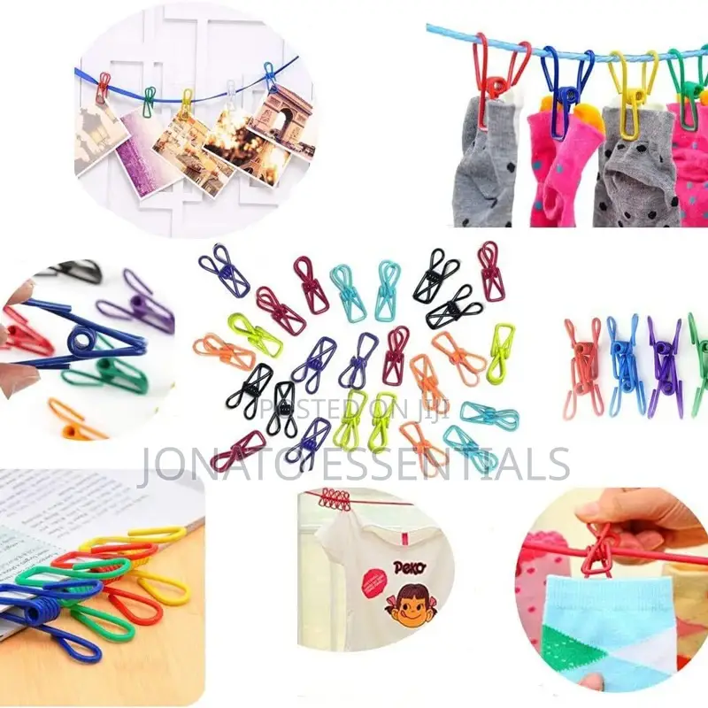 10pc Multipurpose Clips, Pegs or Clamps