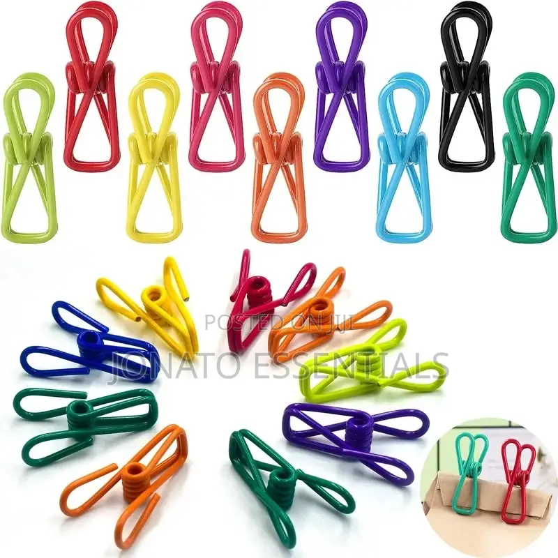 10pc Multipurpose Clips, Pegs or Clamps