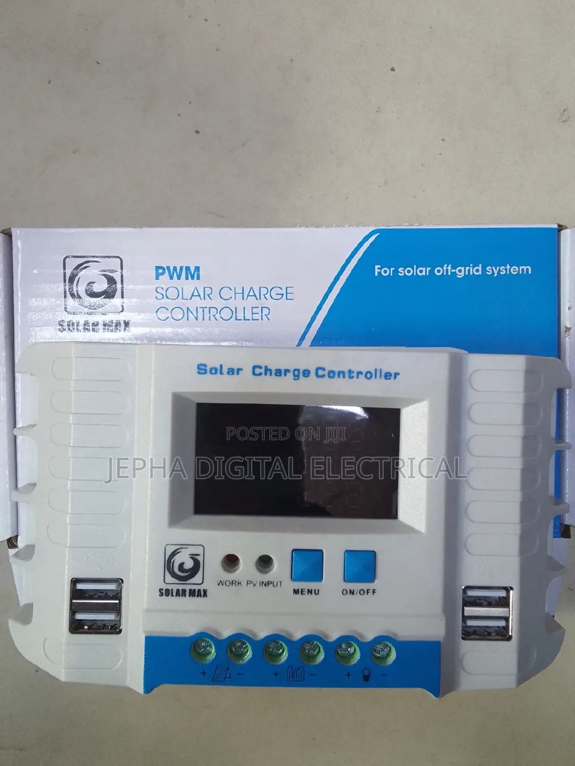 Solar Charge Controller 20A,Max 520 Watts