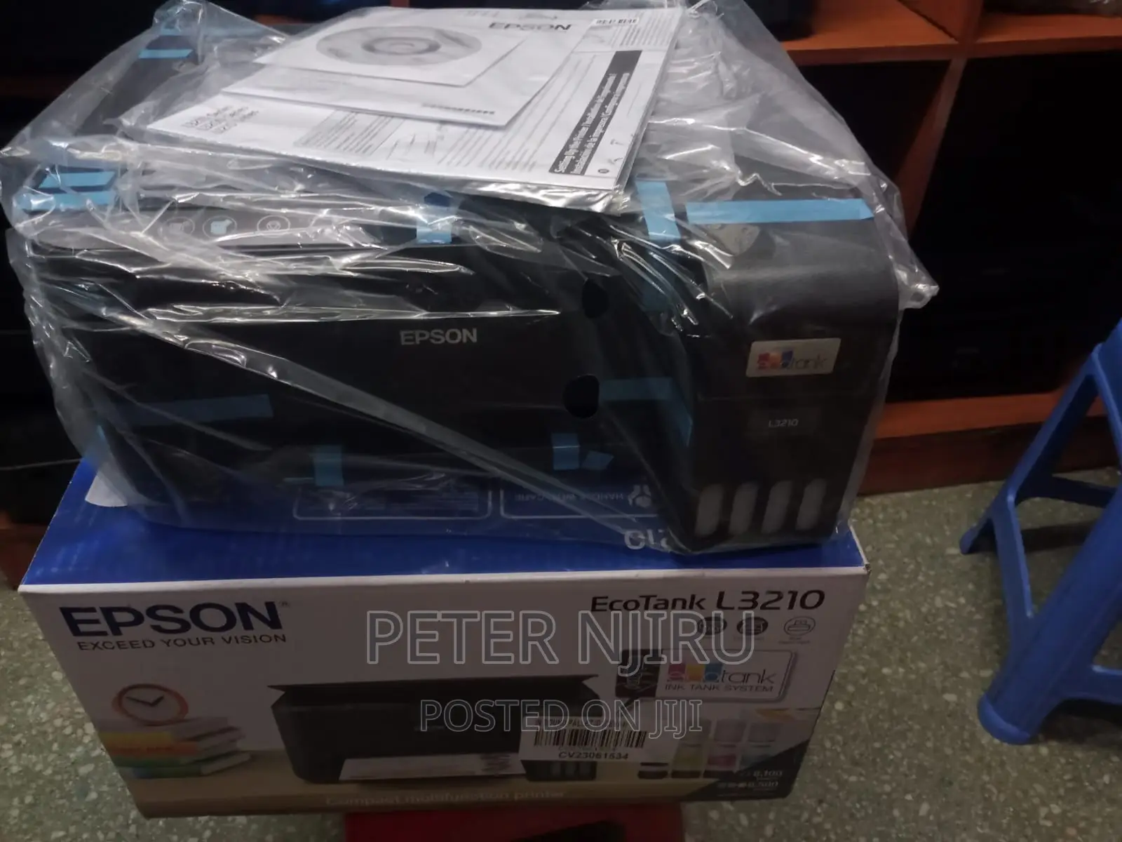 Epson Ecotank L3210 All in One Ink Tank Printer Print Scan C