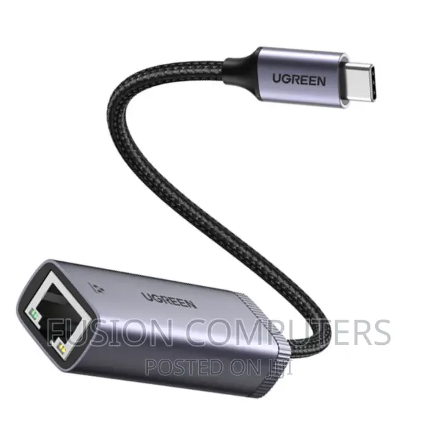 Ugreen External USB Type C Network Adapter - Gray CM483)