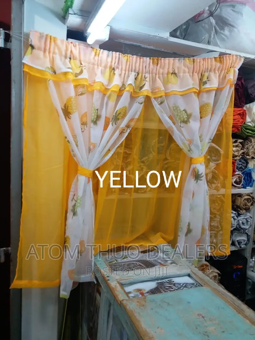 ,  *Kitchen Curtains*
Size- 175 Cm*120cm Height
