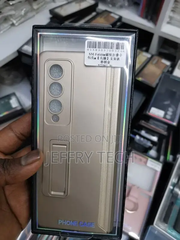 Samsung Galaxy Z Fold 4 5G Back Cover, Magnetic Hinge With K