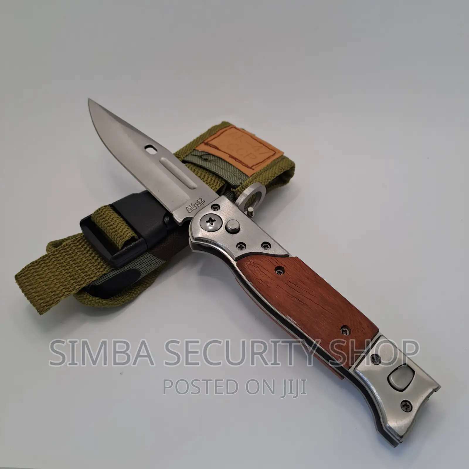 Switch Blade Ak-47s Camping Folding Tactical Knife CCCP