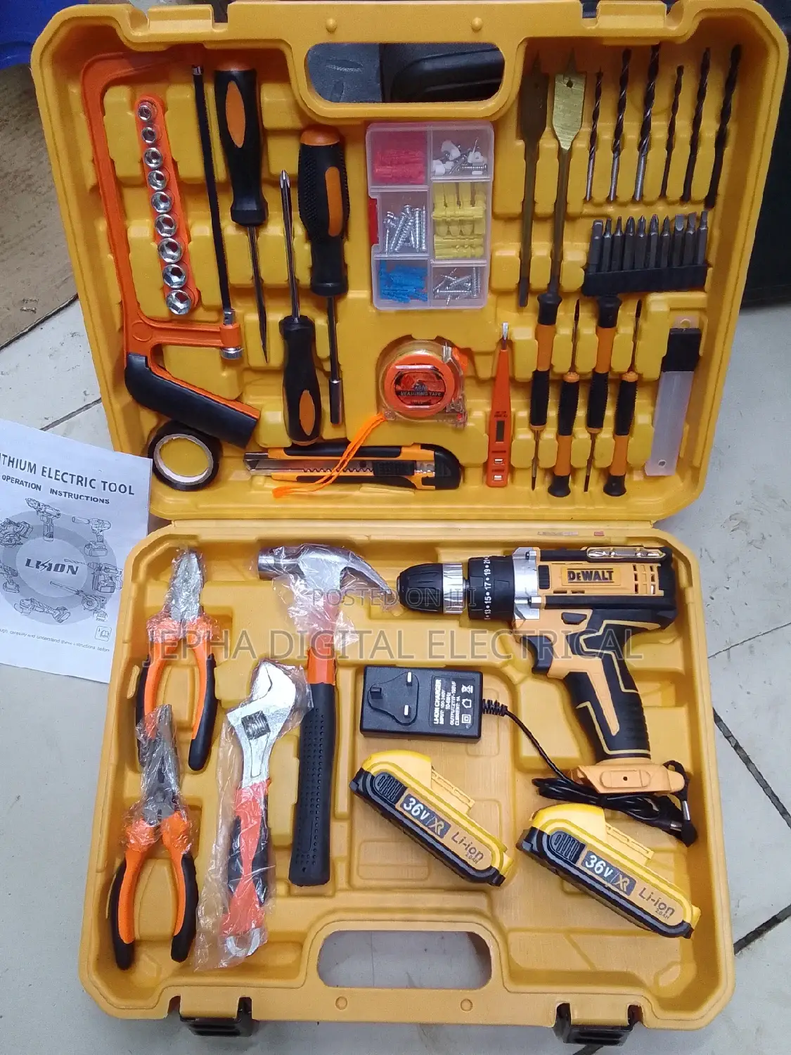 Cordless Drill Dewalt (36v)