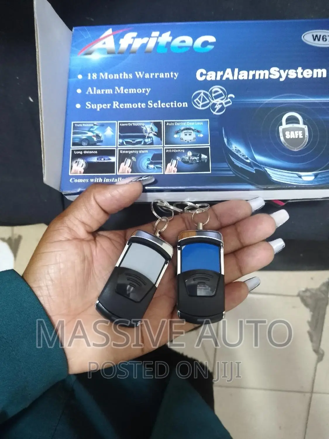 Safety Car Alarm System/ Afritec Car Alarm System