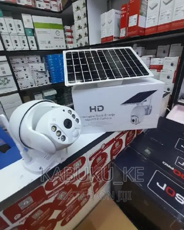 4G PTZ Wireless Outdoor Solar Powered Security Camera - 4G